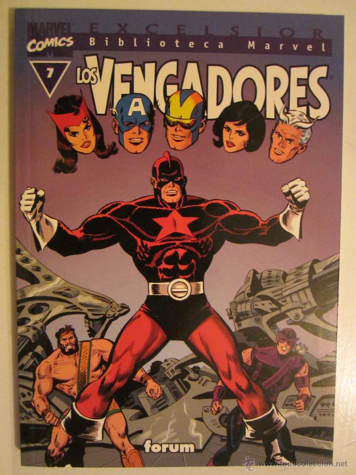 C&oacute;mics: BIBLIOTECA MARVEL LOS VENGADORES N&ordm; 7 - Foto 1