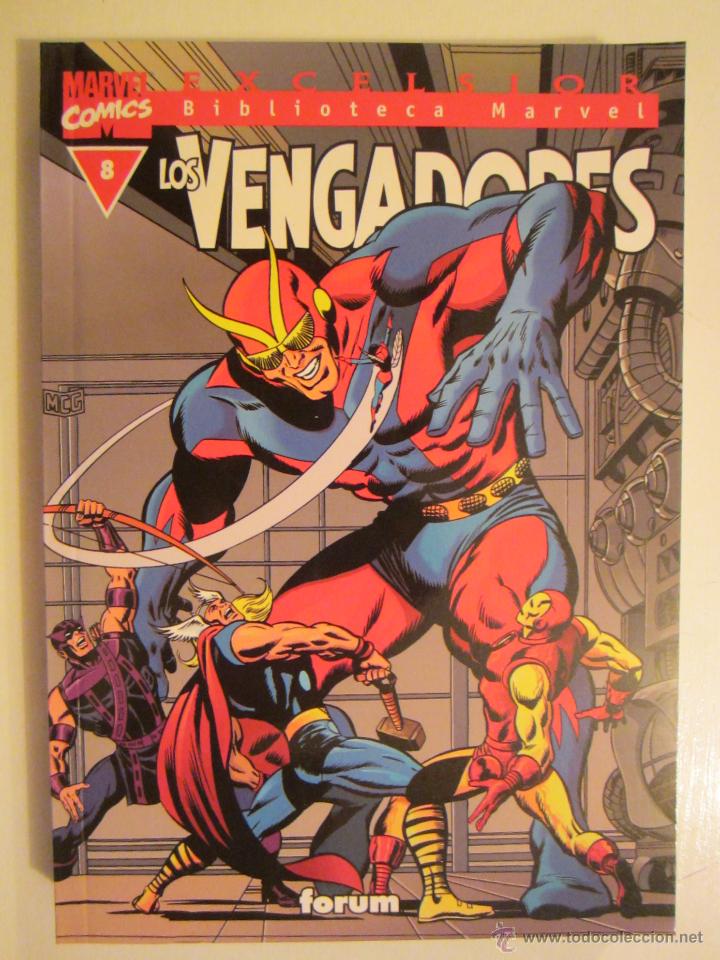 C&oacute;mics: BIBLIOTECA MARVEL LOS VENGADORES N&ordm; 8 - Foto 1