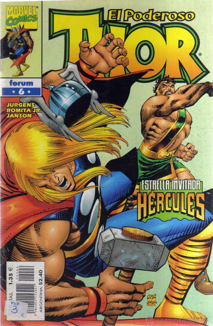 C&oacute;mics: El poderoso Thor (N&uacute;mero 6, Forum) - CJ92 - Foto 1