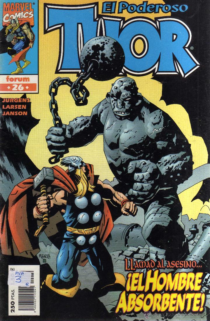 C&oacute;mics: El poderoso Thor (N&uacute;mero 26, Forum) - CJ92 - Foto 1