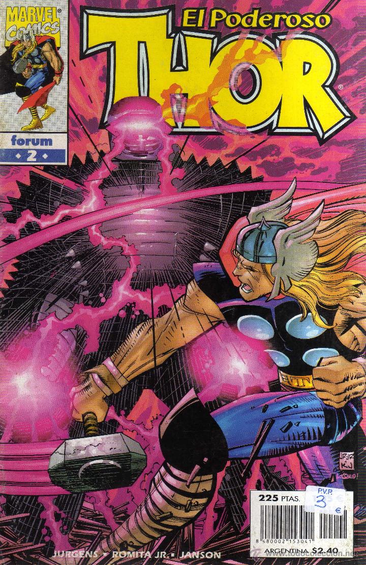 C&oacute;mics: El poderoso Thor (N&uacute;mero 2, Forum) - CJ92 - Foto 1