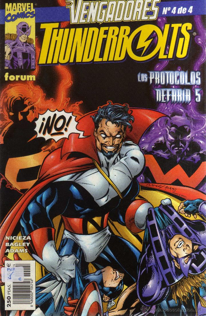 C&oacute;mics: Thunderbolts N&ordm; 4 de 4 Los Vengadores - CJ71 - Foto 1