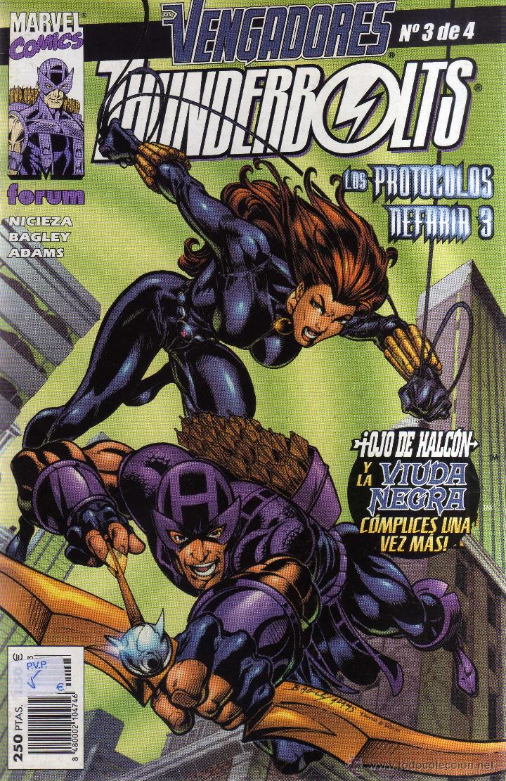 C&oacute;mics: Thunderbolts N&ordm; 3 de 4 Los Vengadores - CJ71 - Foto 1