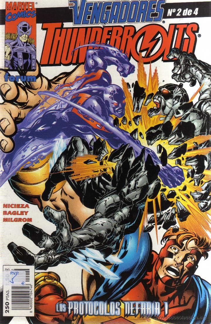 C&oacute;mics: Thunderbolts N&ordm; 2 de 4 Los Vengadores - CJ71 - Foto 1