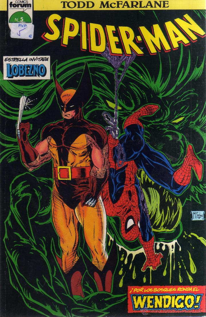 C&oacute;mics: Spider-man N&ordm; 5 McFarlane - CJ71 - Foto 1