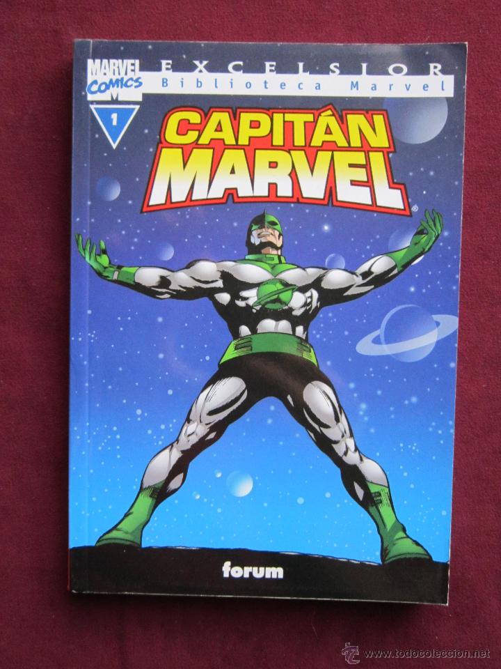 C&oacute;mics: Capit&aacute;n Marvel N&ordm; 1. Biblioteca Marvel Excelsior. Forum Como nuevo - Foto 1