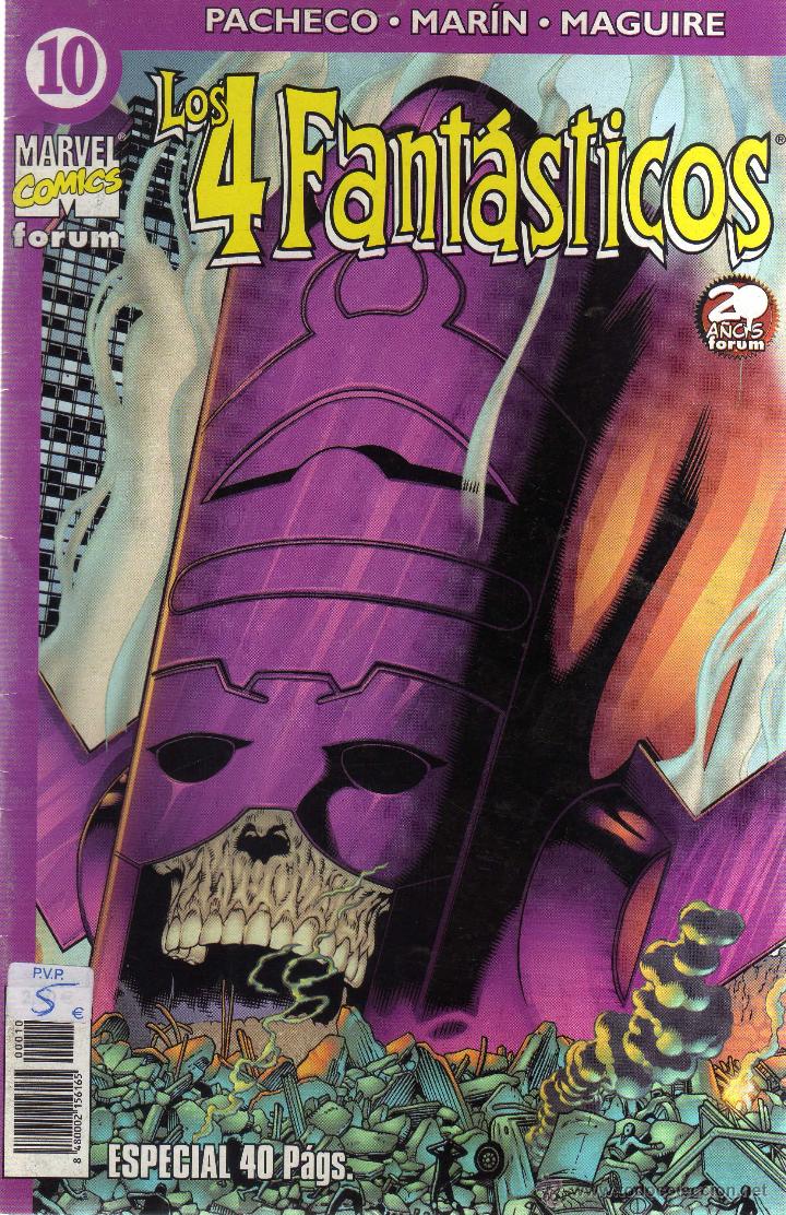 C&oacute;mics: LOS 4 FANTASTICOS N&Uacute;MERO 10 - CJ94 - Foto 1
