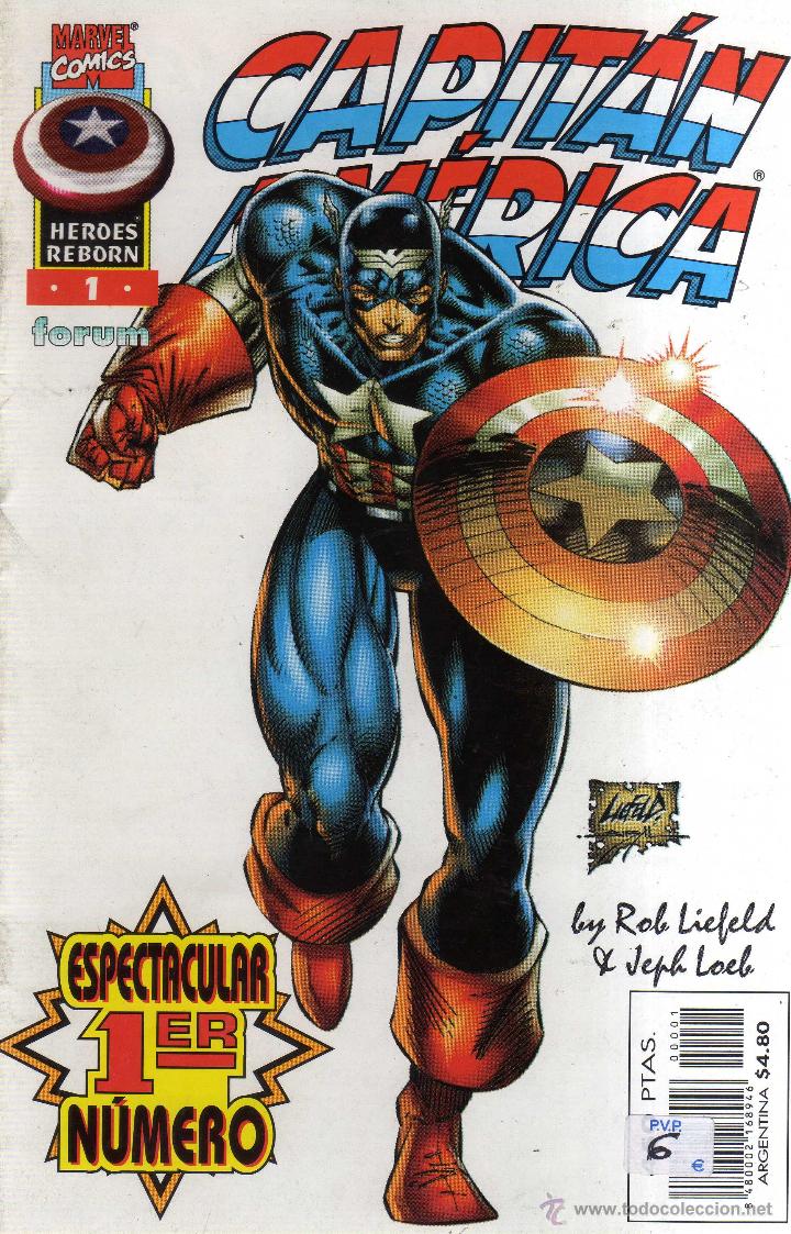 C&oacute;mics: CAPIT&Aacute;N AM&Eacute;RICA N&Uacute;MERO 1 - CJ94 - Foto 1