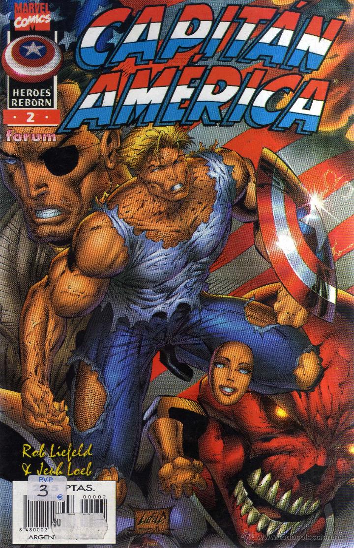 C&oacute;mics: CAPIT&Aacute;N AM&Eacute;RICA N&Uacute;MERO 2 - CJ94 - Foto 1