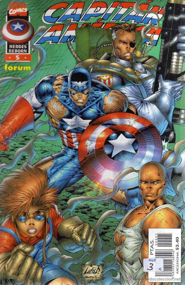 C&oacute;mics: CAPIT&Aacute;N AM&Eacute;RICA N&Uacute;MERO 5 - CJ94 - Foto 1