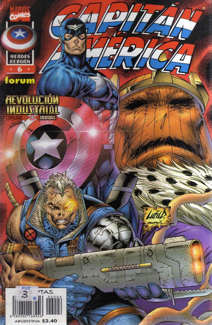 C&oacute;mics: CAPIT&Aacute;N AM&Eacute;RICA N&Uacute;MERO 6 - CJ94 - Foto 1