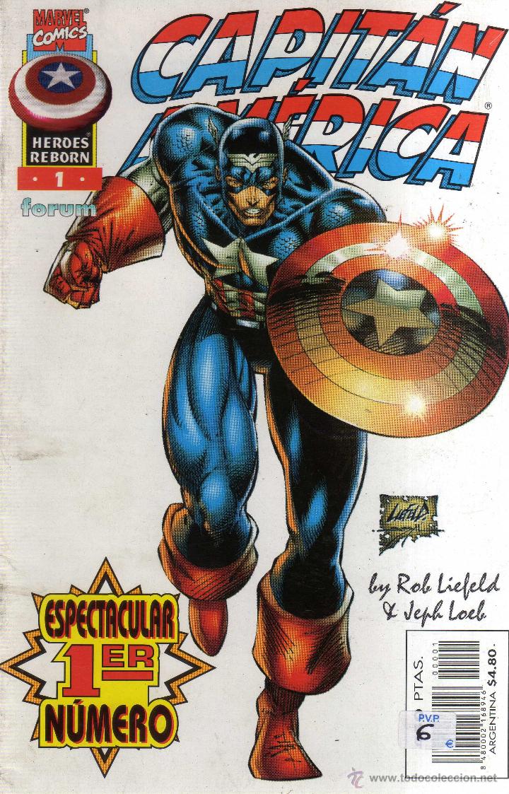 C&oacute;mics: CAPIT&Aacute;N AM&Eacute;RICA N&Uacute;MERO 1 - CJ94 - Foto 1