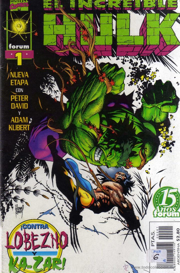 C&oacute;mics: EL INCREIBLE HULK N&Uacute;MERO 1 - CJ94 - Foto 1