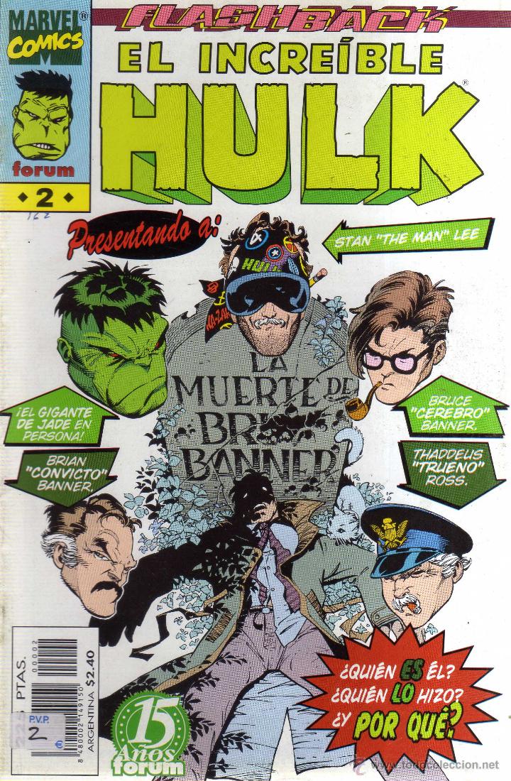 C&oacute;mics: EL INCREIBLE HULK N&Uacute;MERO 2 - CJ94 - Foto 1
