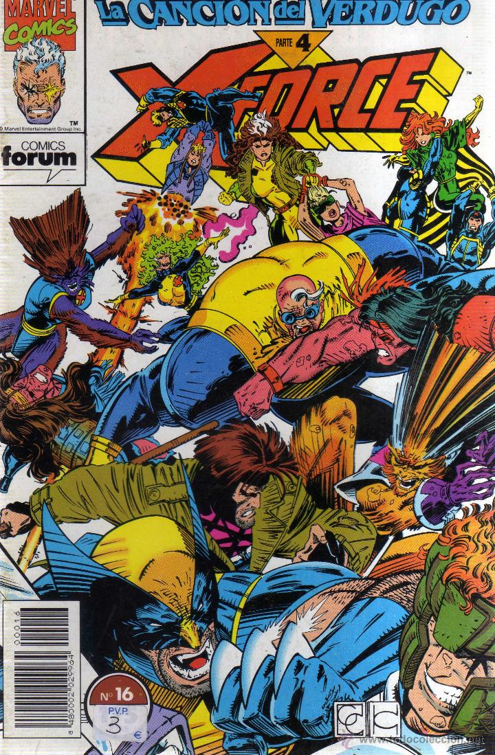 C&oacute;mics: X FORCE N&Uacute;MERO 16 - CJ96 - Foto 1