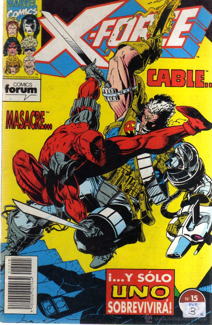 C&oacute;mics: X FORCE N&Uacute;MERO 15 - CJ96 - Foto 1