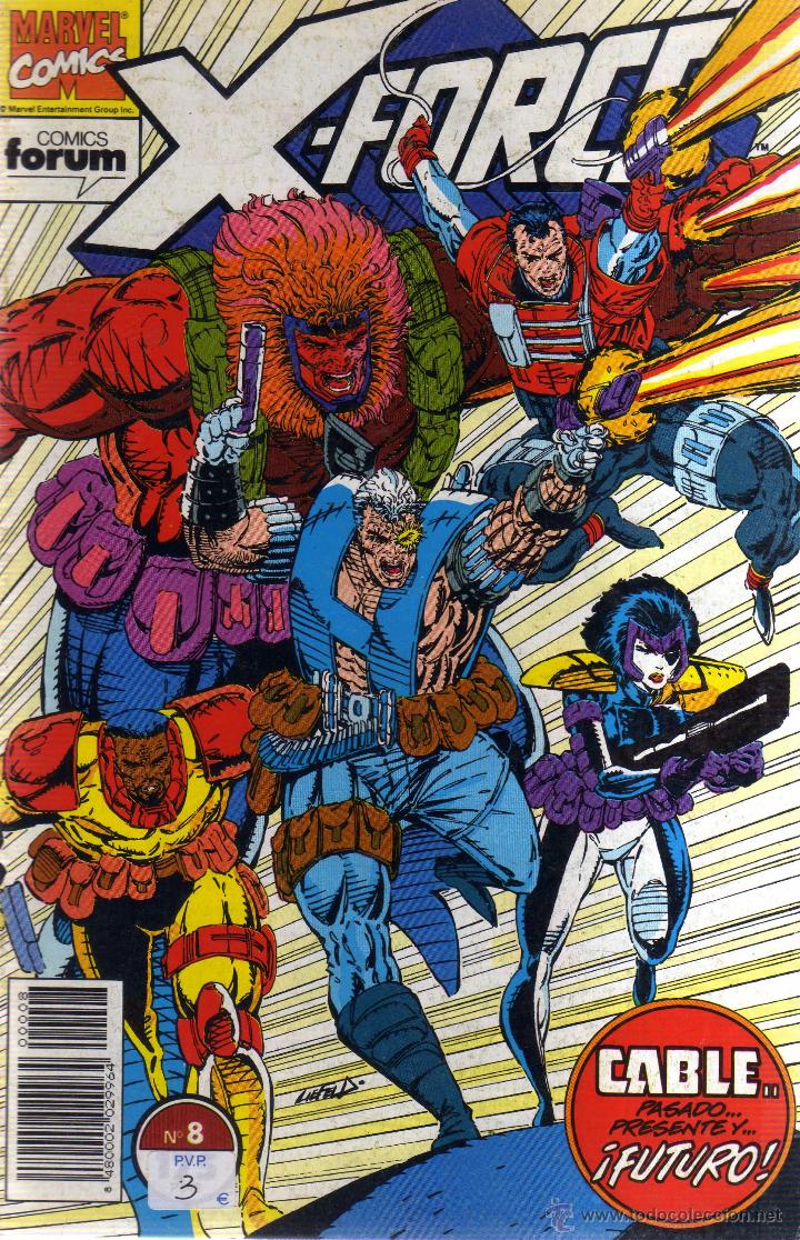 C&oacute;mics: X FORCE N&Uacute;MERO 8 - CJ96 - Foto 1