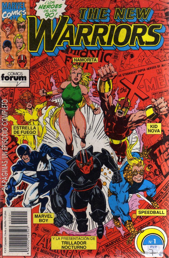 Comics: THE NEW WARRIORS N&Uacute;MERO 1 - CJ96