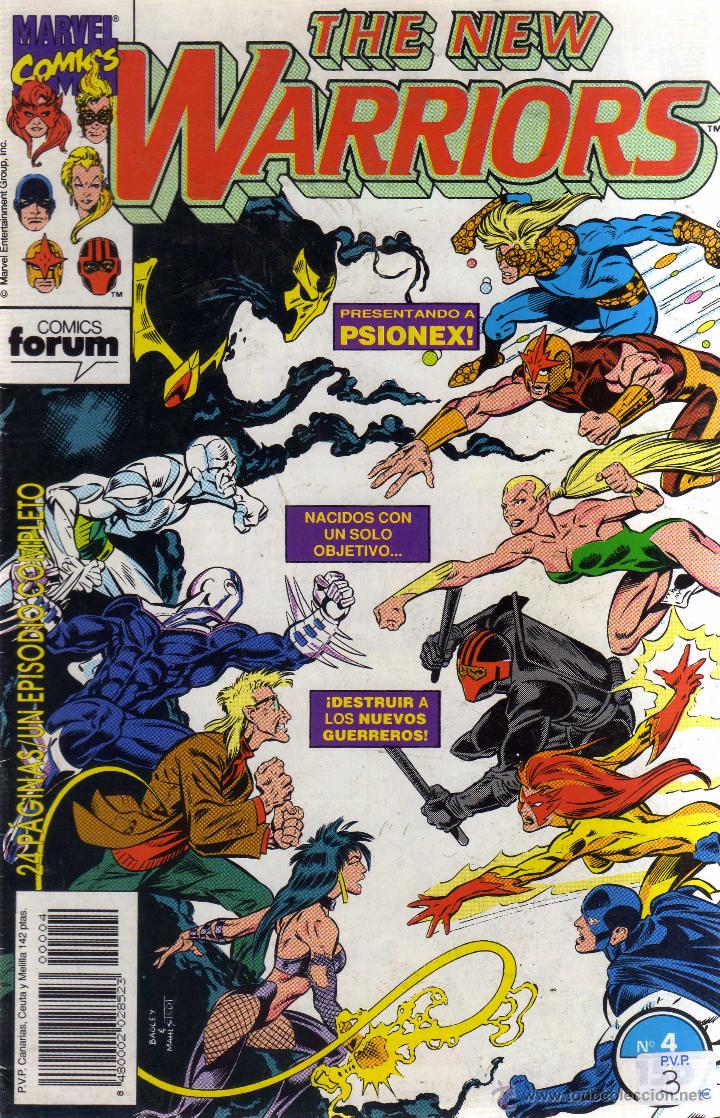 Comics: THE NEW WARRIORS N&Uacute;MERO 4 - CJ96