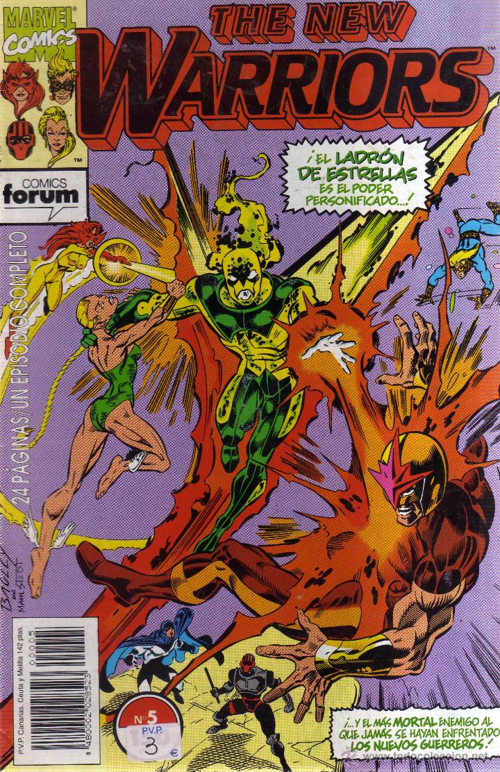 Comics: THE NEW WARRIORS N&Uacute;MERO 5 - CJ96
