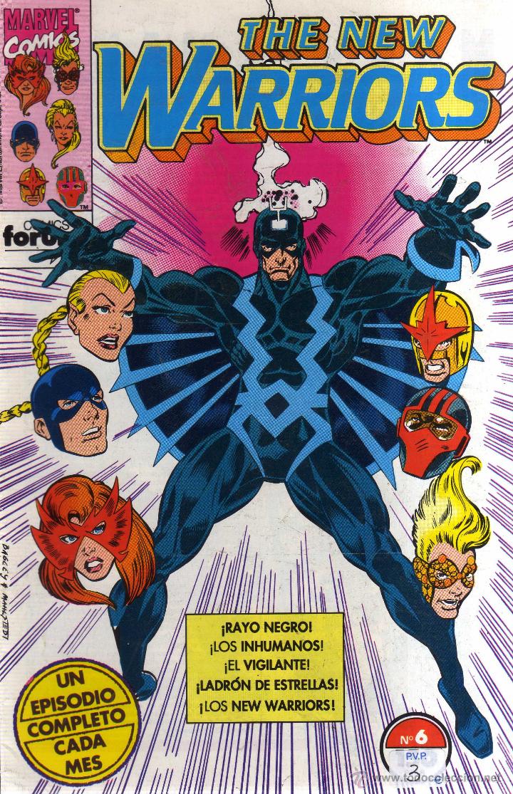 C&oacute;mics: THE NEW WARRIORS N&Uacute;MERO 6 - CJ96 - Foto 1