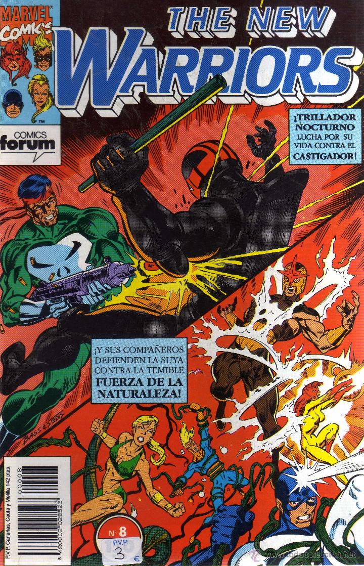 Comics: THE NEW WARRIORS N&Uacute;MERO 8 - CJ96