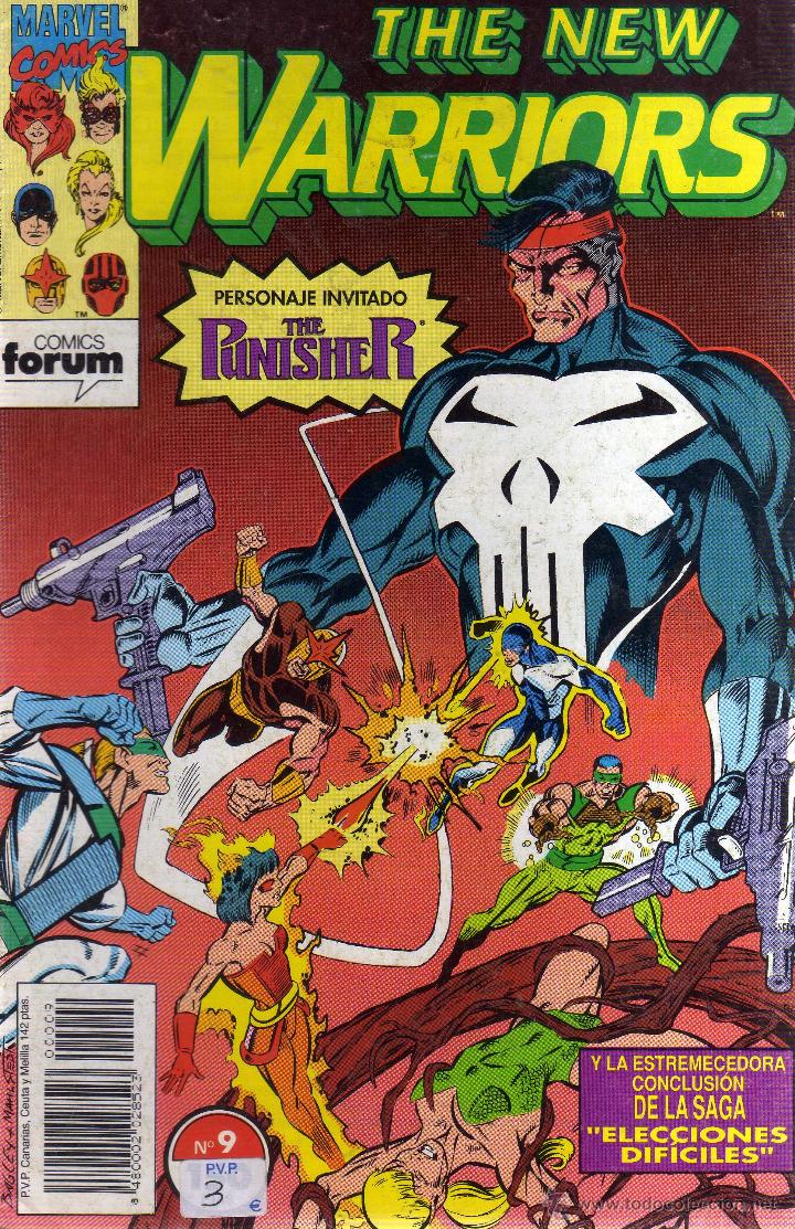 Comics: THE NEW WARRIORS N&Uacute;MERO 9 - CJ96