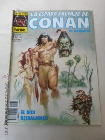 C&oacute;mics: LA ESPADA SALVAJE DE CONAN n&ordm;101- 1 EDICION FORUM - Foto 1