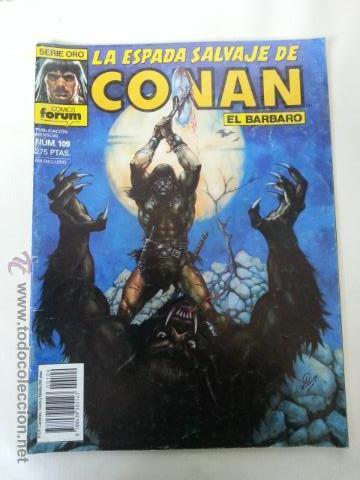 C&oacute;mics: LA ESPADA SALVAJE DE CONAN n&ordm;109- 1 EDICION FORUM - Foto 1