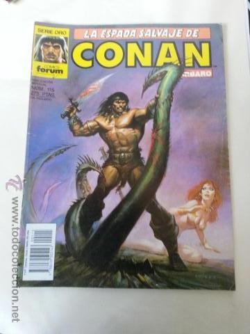 C&oacute;mics: LA ESPADA SALVAJE DE CONAN n&ordm;115- 1 EDICION FORUM - Foto 1