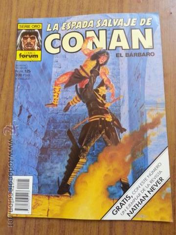 C&oacute;mics: LA ESPADA SALVAJE DE CONAN n&ordm;125- 1 EDICION FORUM - Foto 1