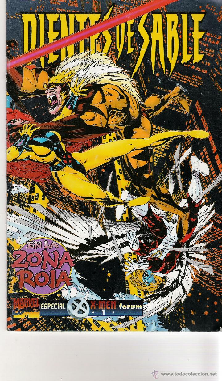 C&oacute;mics: DIENTES DE SABLE: EN LA ZONA ROJA - MARVEL  FORUM - Foto 1