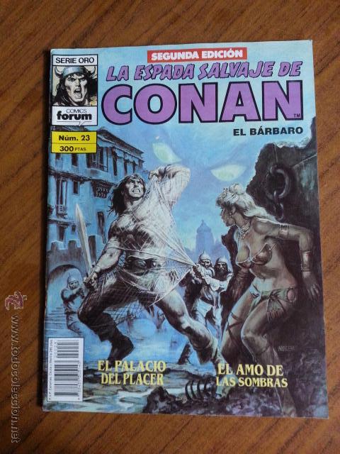 C&oacute;mics: LA ESPADA SALVAJE DE CONAN N&ordm; 23 - 2 EDICION FORUM - Foto 1