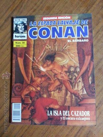 C&oacute;mics: LA ESPADA SALVAJE DE CONAN N&ordm; 25 - 2 EDICION FORUM - Foto 1