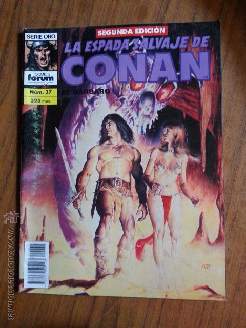 C&oacute;mics: LA ESPADA SALVAJE DE CONAN N&ordm; 37 - 2 EDICION FORUM - Foto 1