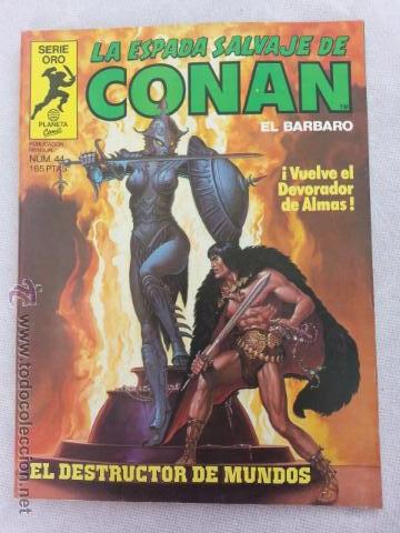 C&oacute;mics: LA ESPADA SALVAJE DE CONAN n&ordm; 44 - 1 EDICION PLANETA - Foto 1