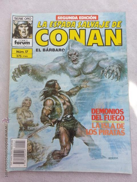 C&oacute;mics: LA ESPADA SALVAJE DE CONAN N&ordm; 17 - 2 EDICION FORUM - Foto 1