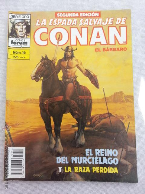 C&oacute;mics: LA ESPADA SALVAJE DE CONAN N&ordm; 16 - 2 EDICION FORUM - Foto 1