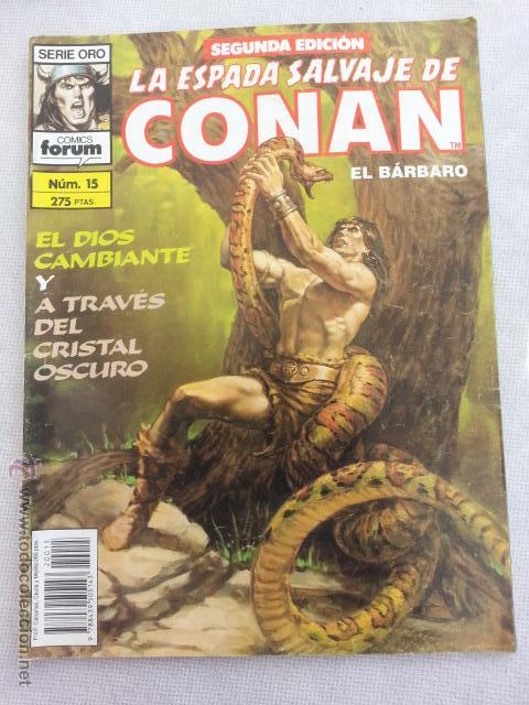 C&oacute;mics: LA ESPADA SALVAJE DE CONAN N&ordm; 15 - 2 EDICION FORUM - Foto 1