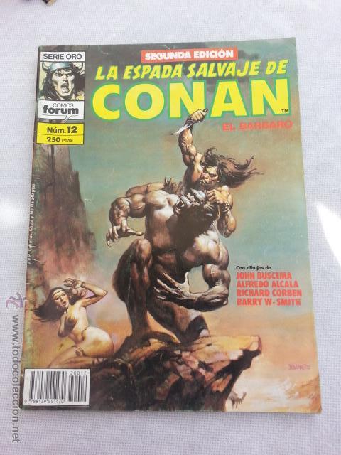 C&oacute;mics: LA ESPADA SALVAJE DE CONAN N&ordm; 12 - 2 EDICION FORUM - Foto 1