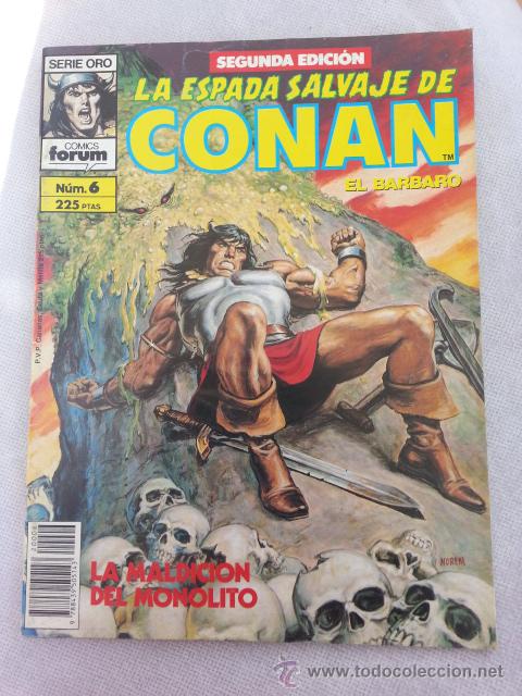 C&oacute;mics: LA ESPADA SALVAJE DE CONAN N&ordm; 6 - 2 EDICION FORUM - Foto 1