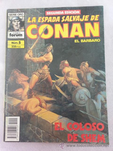 C&oacute;mics: LA ESPADA SALVAJE DE CONAN N&ordm; 5 - 2 EDICION FORUM - Foto 1