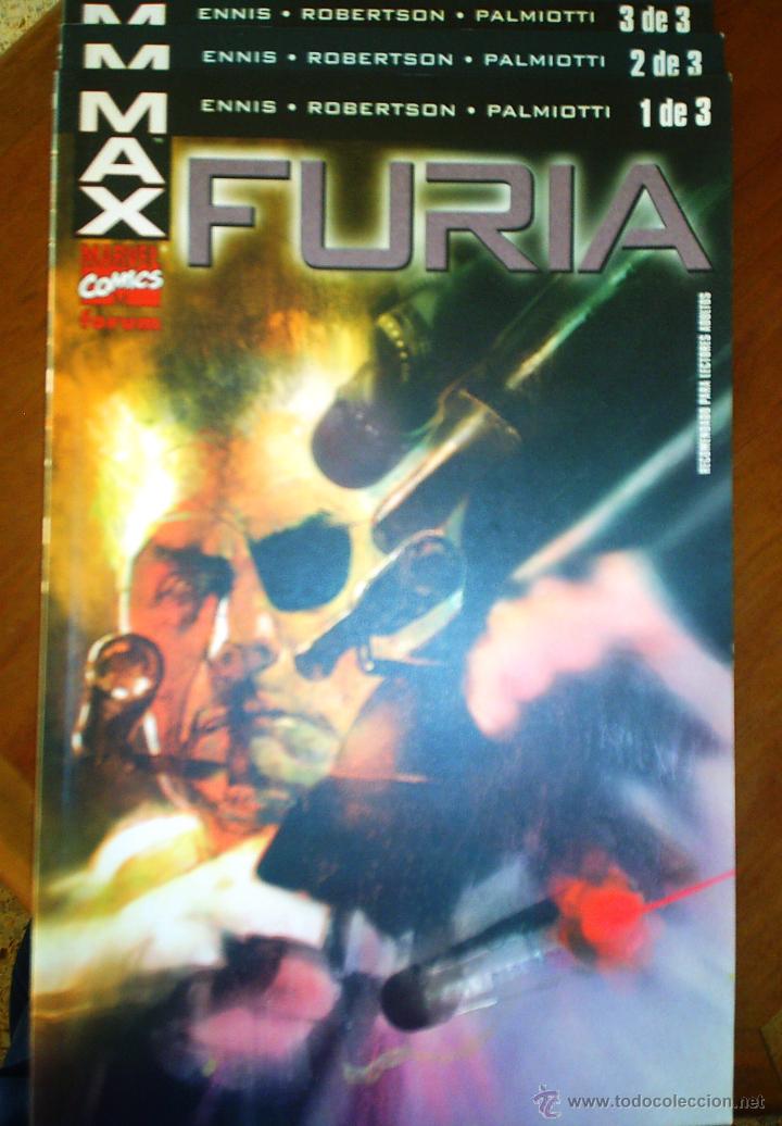C&oacute;mics: furia coleccion completa n&ordm; 1 al 3 - Foto 1