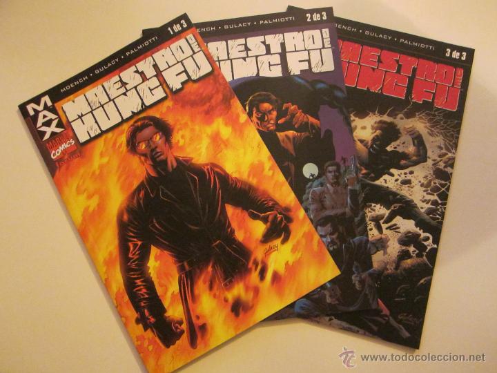 C&oacute;mics: MAESTRO DE KUNG FU N&ordm;s 1 al 3 COMPLETA