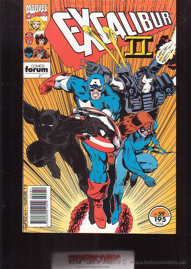 C&oacute;mics: EXCALIBUR VOL. 1 N&ordm; 59 - edita : FORUM - Foto 1