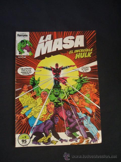 C&oacute;mics: LA MASA EL INCREIBLE HULK - N&ordm; 9 - FORUM - - Foto 1