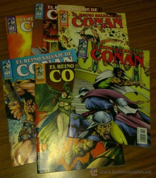 C&oacute;mics: el reino salvaje de conan - los 6 primeros - Foto 1
