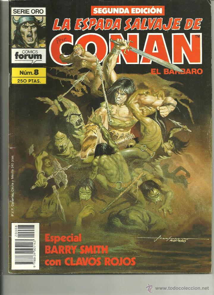 C&oacute;mics: La espada salvaje de Conan. n&ordm; 8. Forum. 2&ordf; edici&oacute;n - Foto 1