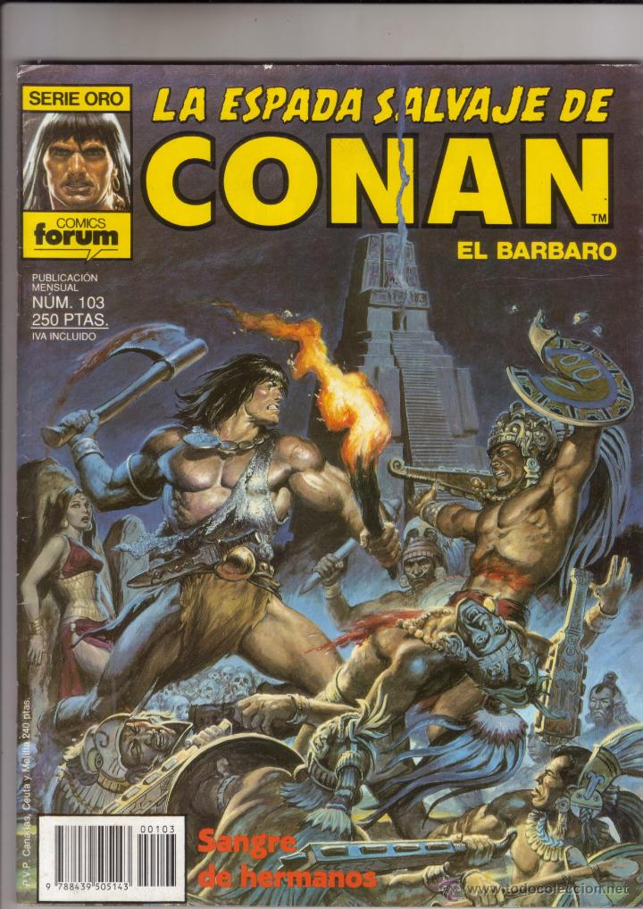 C&oacute;mics: FORUM - ESPADA SALVAJE DE CONAN VOL.1 NUM. 103 . MBE - Foto 1