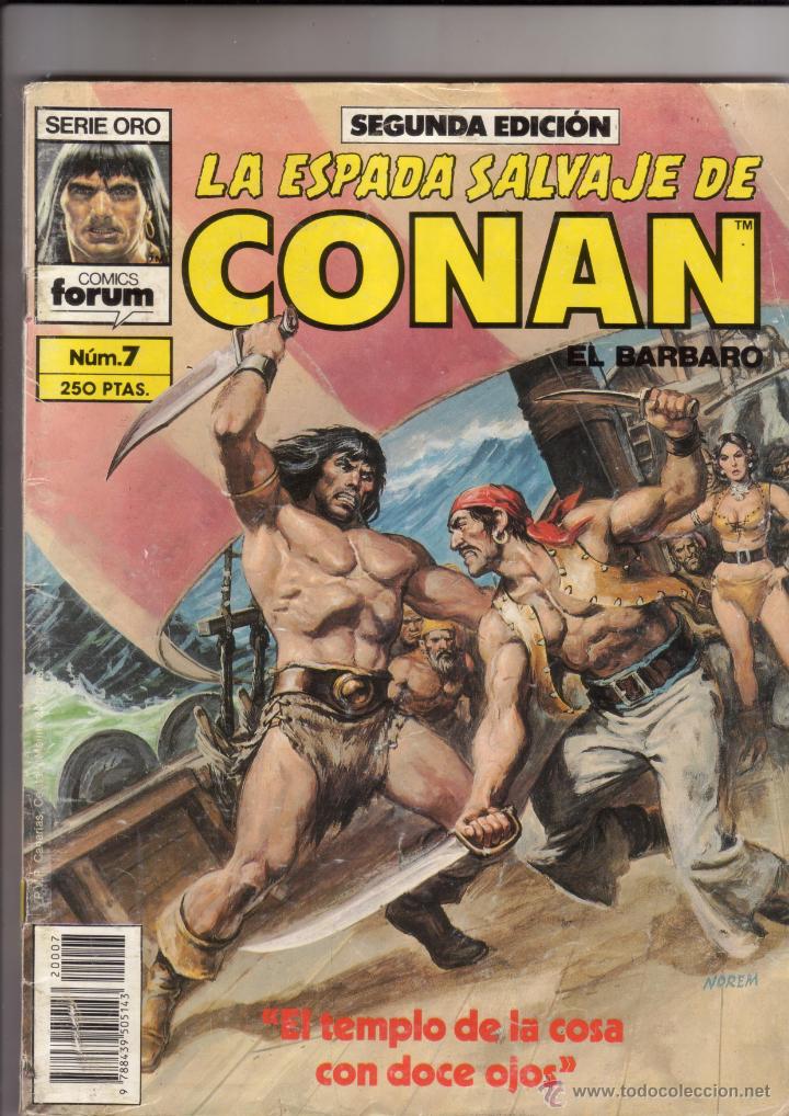 C&oacute;mics: FORUM - ESPADA SALVAJE DE CONAN NUM. 7 ( 2&ordf; EDICION ) - Foto 1